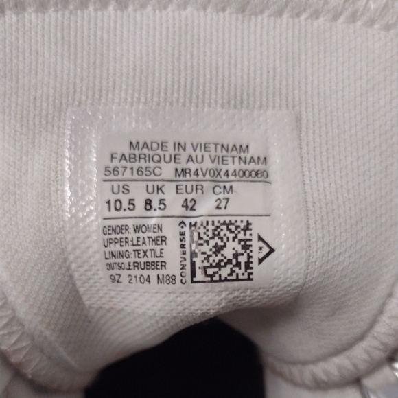 Converse Chunky All Star White Platform - Picture 8 of 9